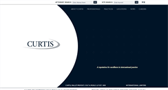 Desktop Screenshot of curtis.com